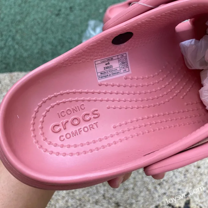 Crocs Bava Platform Clog Sandals in Pink