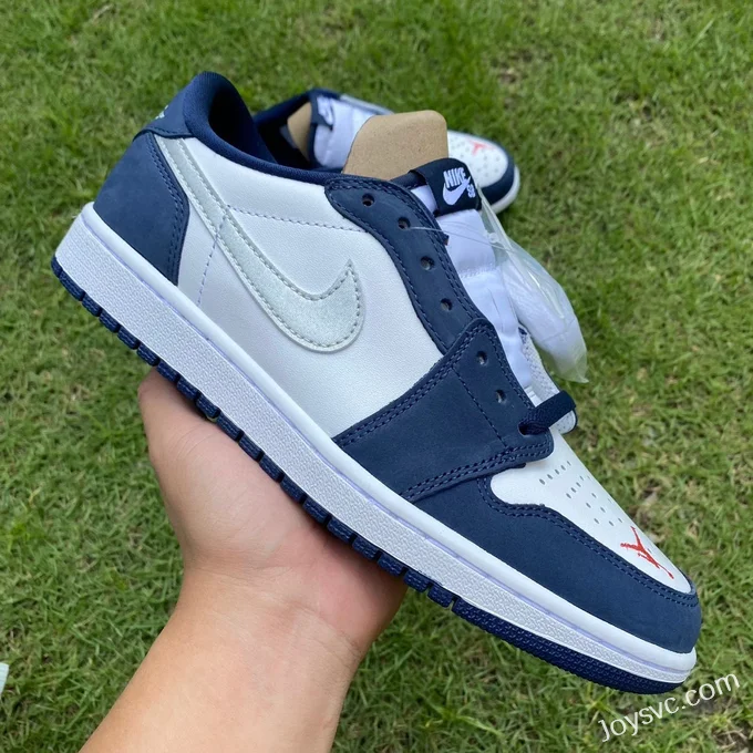 Jordan Air Jordan 1 Sb Low Midnight Navy Retro Basketball Shoes