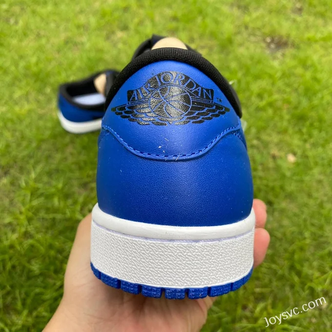 Air Jordan 1 Low 705329-004 Black Blue Y Version