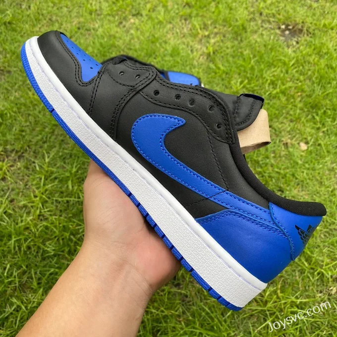 Air Jordan 1 Low 705329-004 Black Blue Y Version