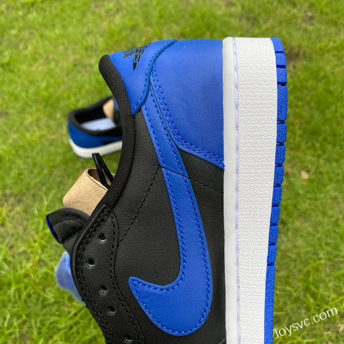 Air Jordan 1 Low 705329-004 Black Blue Y Version