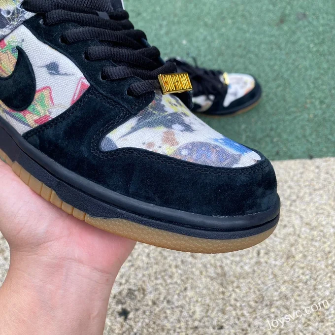 Supreme x Nike SB Dunk Low Rammellzee FD8778-001