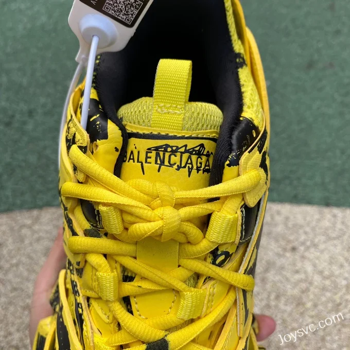 Balenciaga Track 1.0 Black Yellow Sneakers