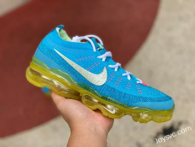 Nike Air VaporMax 2023 Blue Yellow Running Shoes DV6840-003