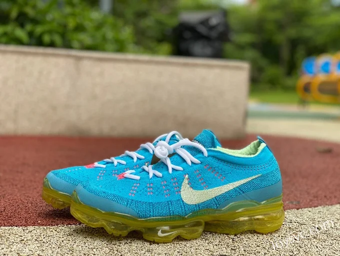 Nike Air VaporMax 2023 Blue Yellow Running Shoes DV6840-003