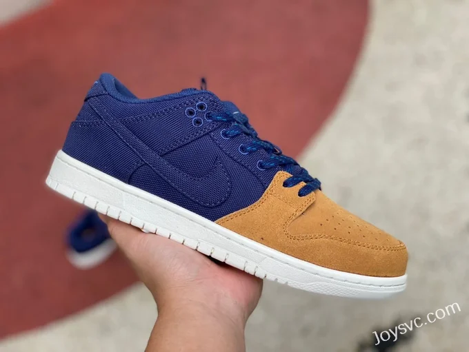 Nike Dunk SB Low PRO PRM Blue Brown Retro Sneakers DX6775-400