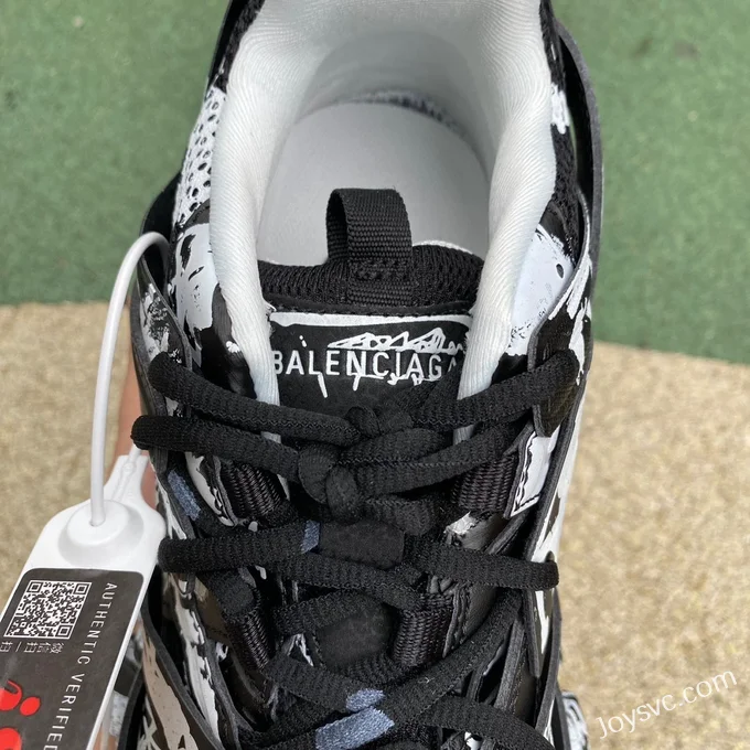 Balenciaga Track 1.0 Black White Sneakers