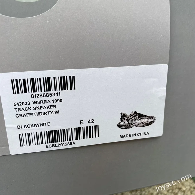 Balenciaga Track 1.0 Black White Sneakers