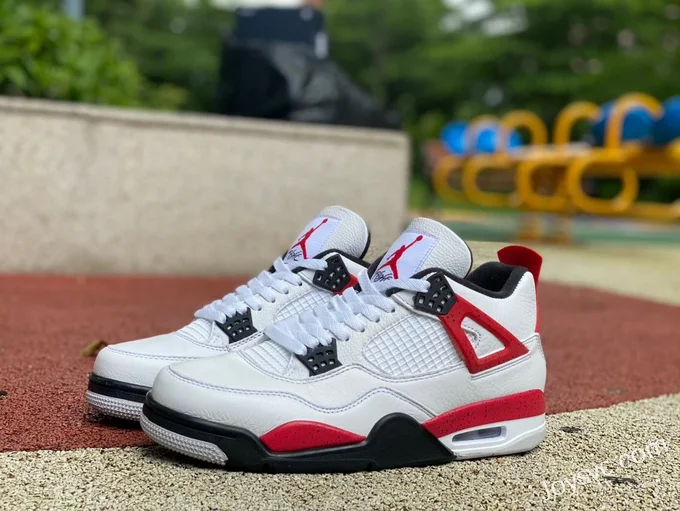 Air Jordan 4 Red Cement DH6927-161 White Red