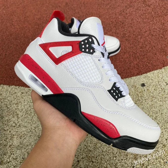 Air Jordan 4 Red Cement DH6927-161 White Red