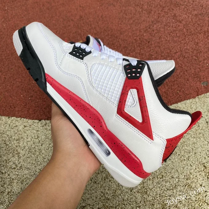 Air Jordan 4 Red Cement DH6927-161 White Red