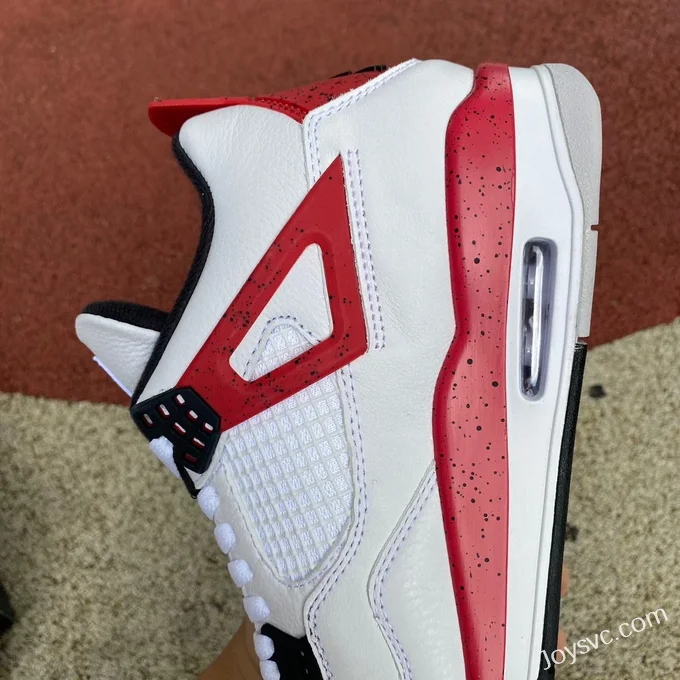 Air Jordan 4 Red Cement DH6927-161 White Red