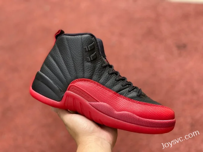 Air Jordan 12 Flu Game Black Red 130690-002