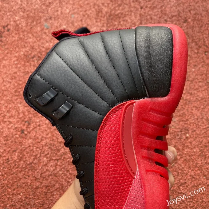 Air Jordan 12 Flu Game Black Red 130690-002