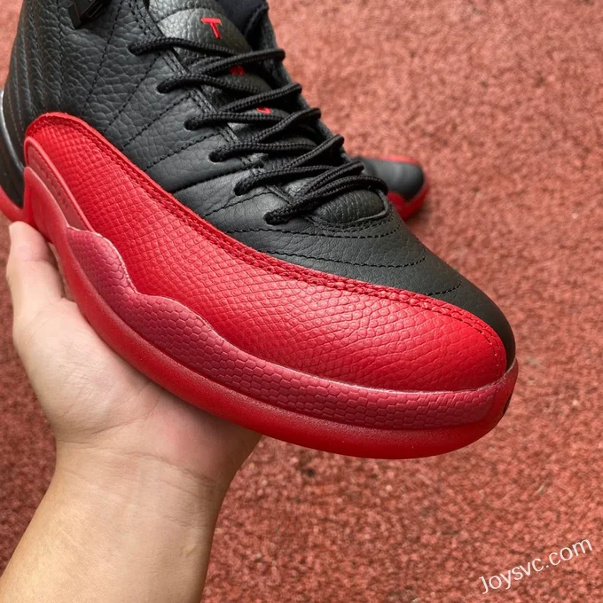 Air Jordan 12 Flu Game Black Red 130690-002