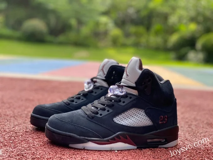 A Ma Maniere x Air Jordan 5 FD1330-001 Black Red