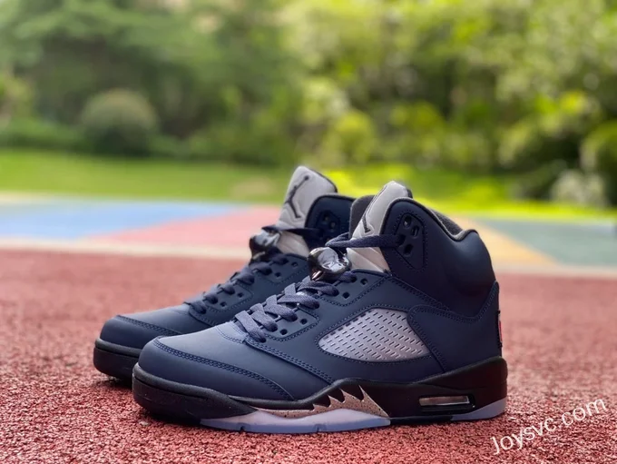 Air Jordan 5 Georgetown Retro Basketball Shoes FD6812-400