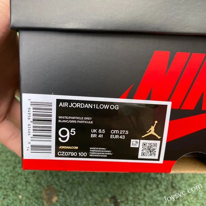 Air Jordan 1 Low OG CZ0790-101 Neutral Grey Retro