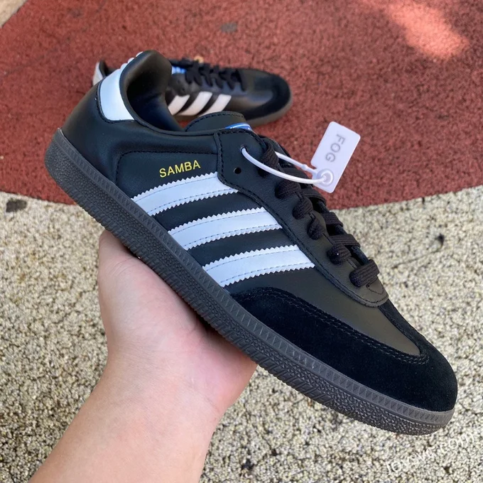 Adidas Samba OG Black Retro Sneakers B75806