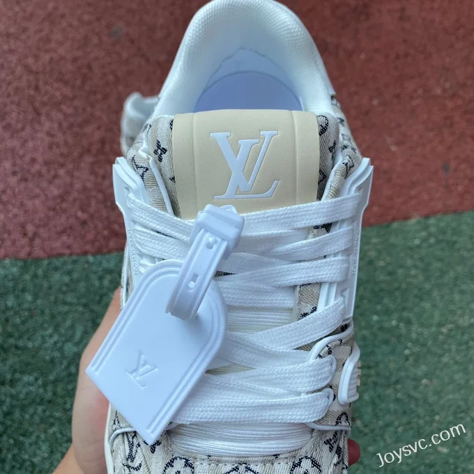 Louis Vuitton Trainer Light Brown Guangzhou Version