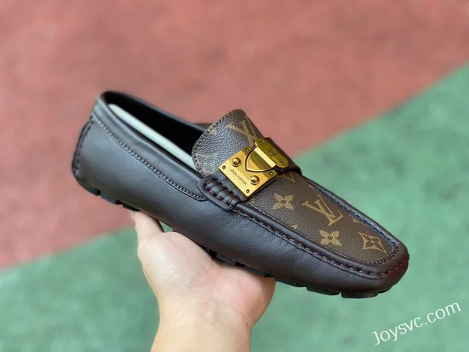 Louis Vuitton Driver Brown Moccasin