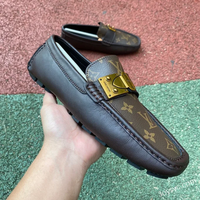 Louis Vuitton Driver Brown Moccasin