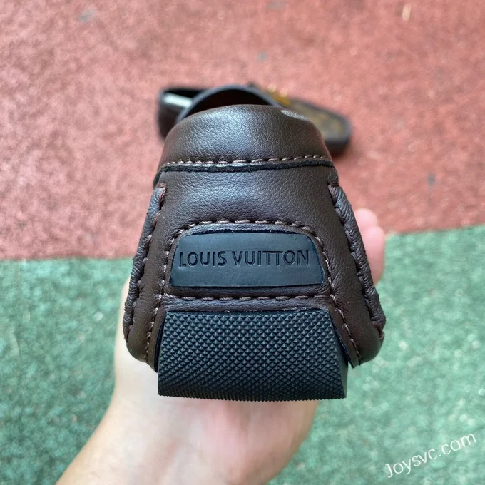 Louis Vuitton Driver Brown Moccasin