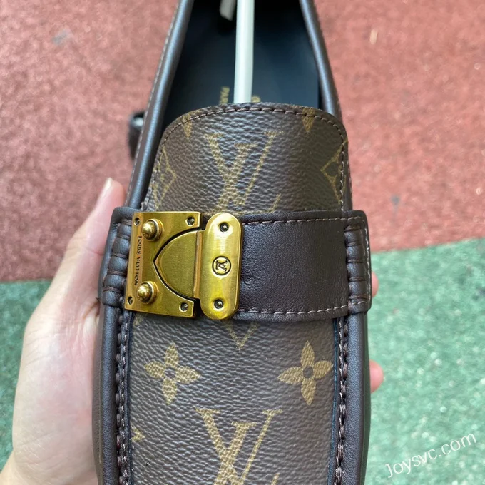 Louis Vuitton Driver Brown Moccasin