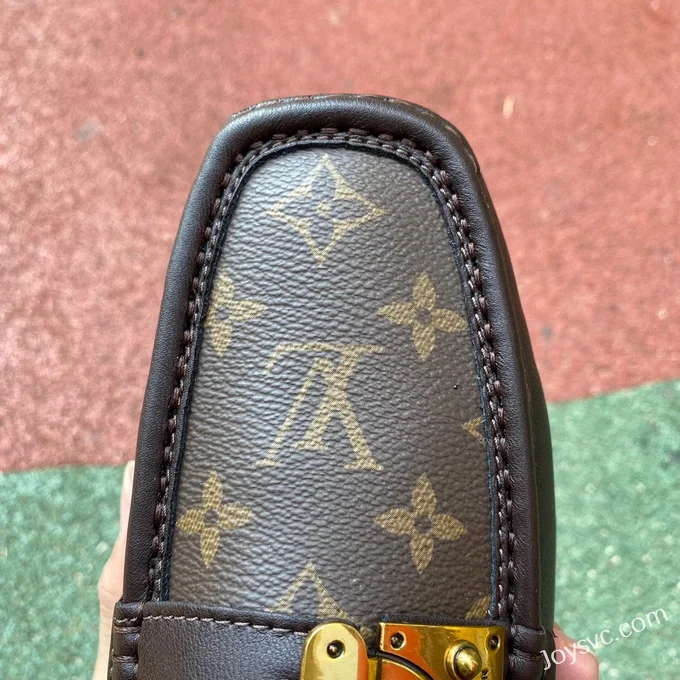 Louis Vuitton Driver Brown Moccasin