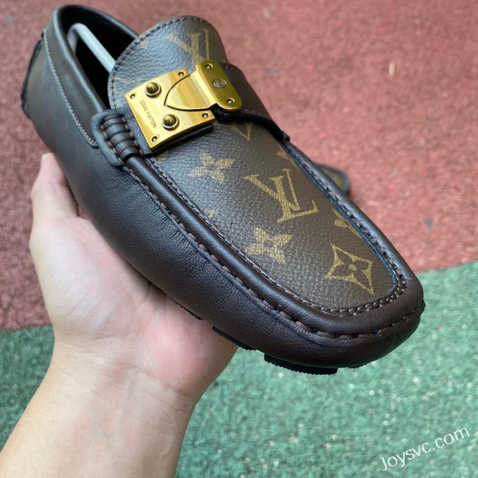 Louis Vuitton Driver Brown Moccasin