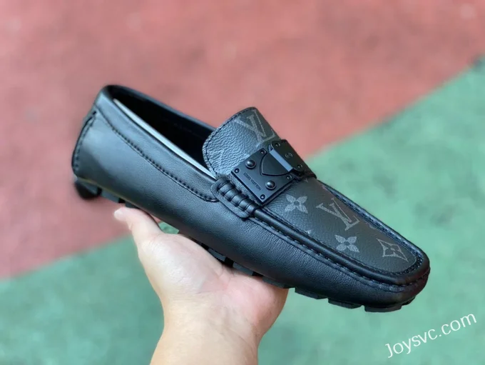 Louis Vuitton Driver Black Moccasin