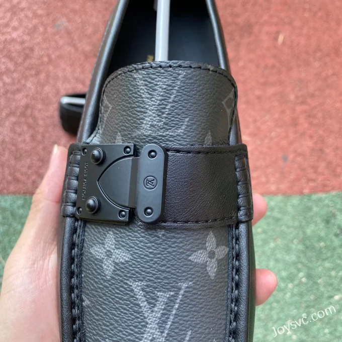 Louis Vuitton Driver Black Moccasin