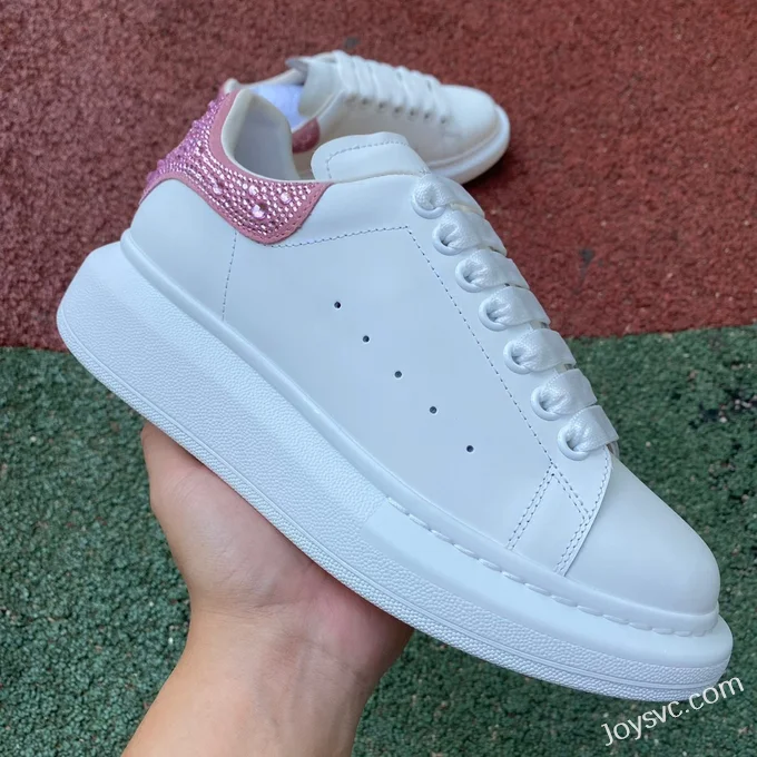 Alexander McQueen Pink Strass Spoiler Casual Sneakers