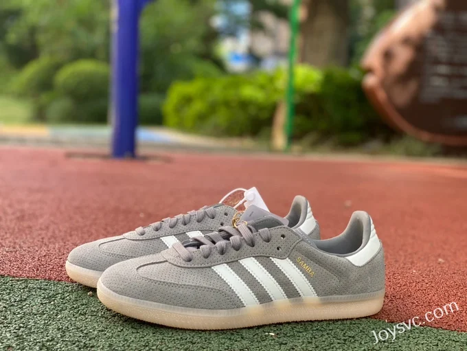 Adidas Samba OG Grey Retro Sneakers HP7905