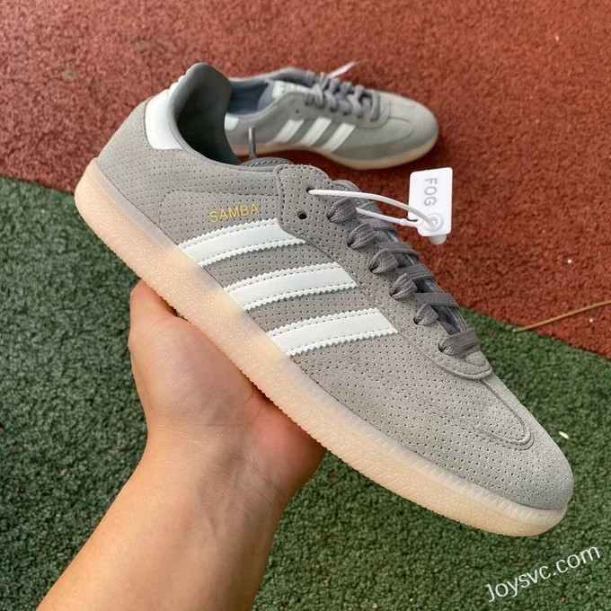 Adidas Samba OG Grey Retro Sneakers HP7905