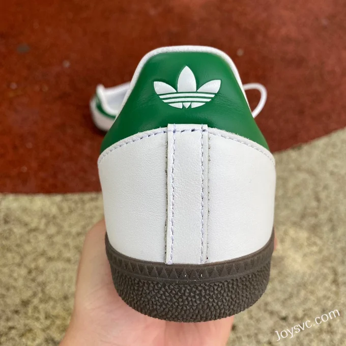 Adidas x KITH Samba White Green Retro Sneakers FX5398