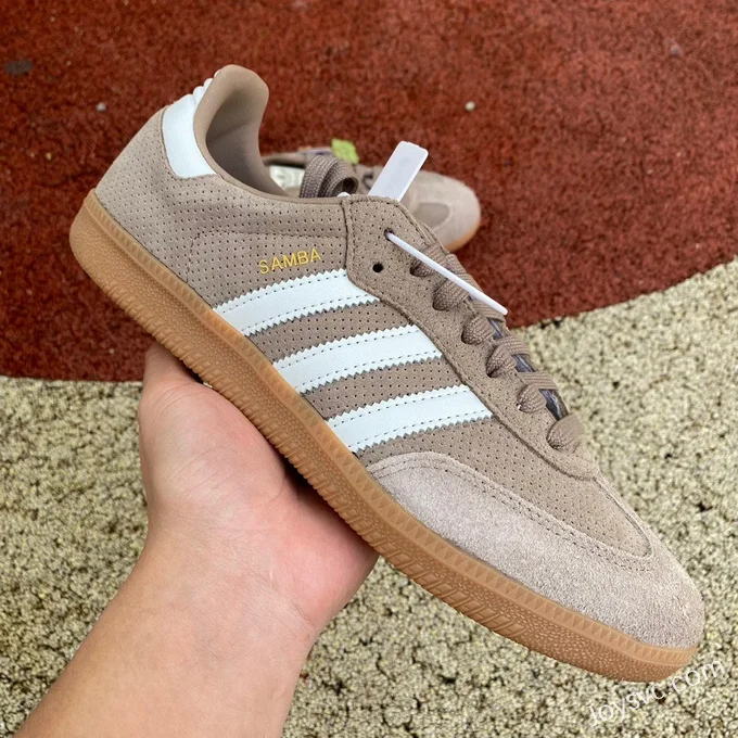 Adidas x KITH Samba Brown Retro Sneakers HP7903