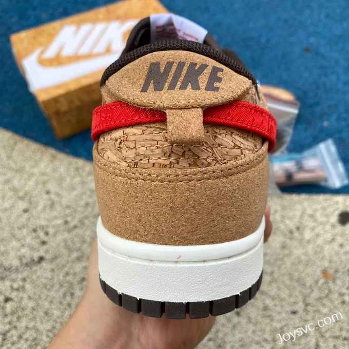 CLOT x Nike Dunk Low 20th Anniversary Cork Retro Sneakers FN0317-121