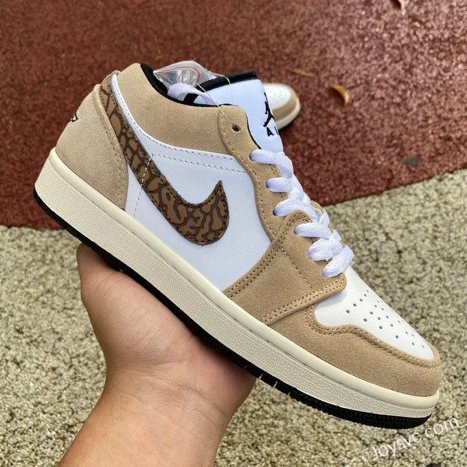 Air Jordan 1 Low DZ4130-201 White Brown Retro