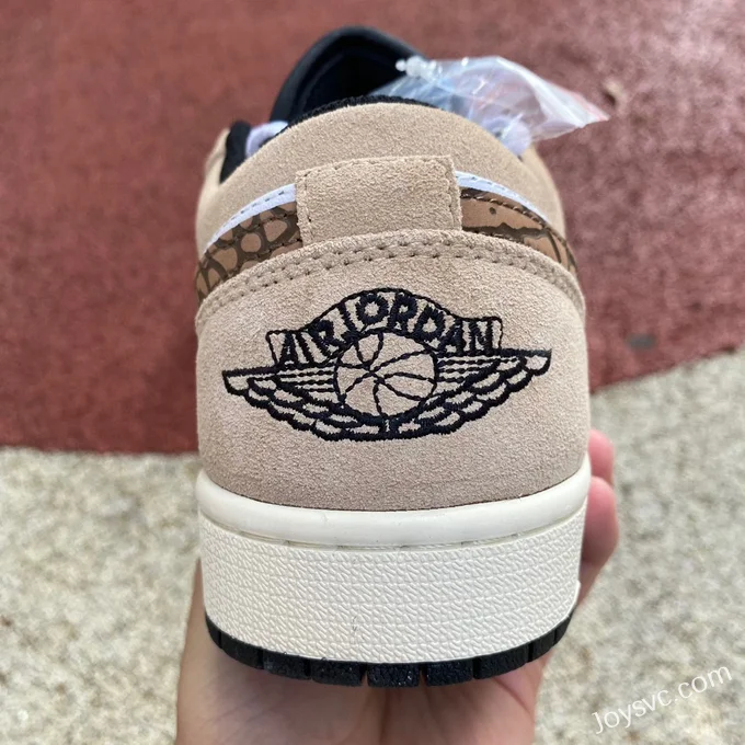 Air Jordan 1 Low DZ4130-201 White Brown Retro