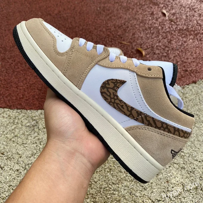 Air Jordan 1 Low DZ4130-201 White Brown Retro