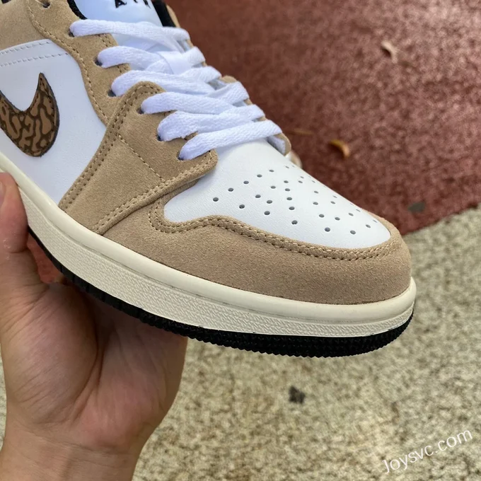 Air Jordan 1 Low DZ4130-201 White Brown Retro