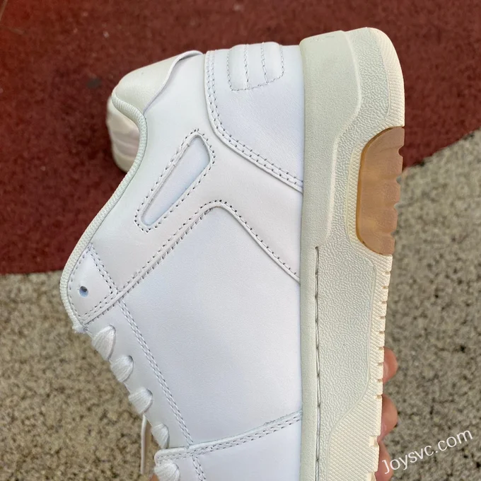 OFF-WHITE White Black Label Rubber Sole Sneakers