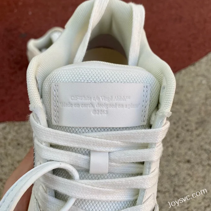 OFF-WHITE White Black Label Rubber Sole Sneakers