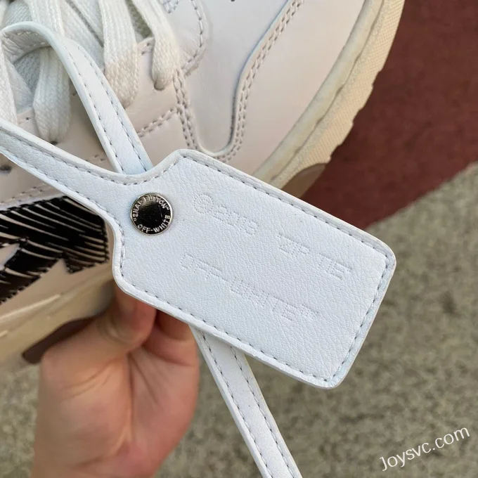 OFF-WHITE White Black Label Rubber Sole Sneakers