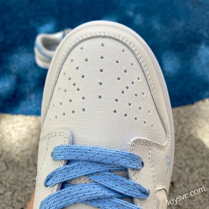 Nike Dunk Low x Louis Vuitton White Blue XD1688-011