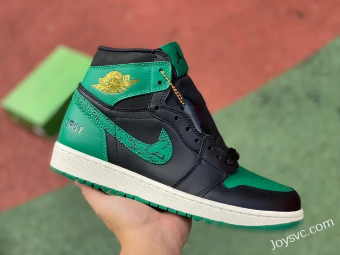 Eastside Golf x Air Jordan 1 High Golf FJ0849-001 Black Green 1961