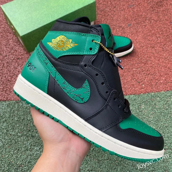 Eastside Golf x Air Jordan 1 High Golf FJ0849-001 Black Green 1961