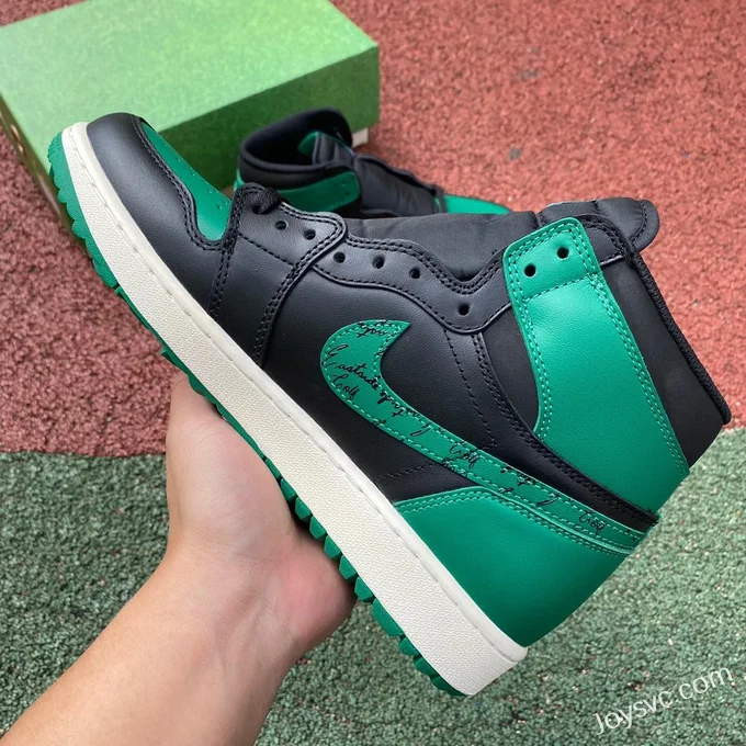 Eastside Golf x Air Jordan 1 High Golf FJ0849-001 Black Green 1961