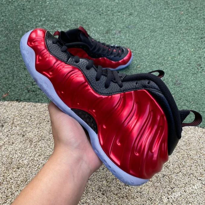 Nike Foamposite One Sneakers in Metallic Red